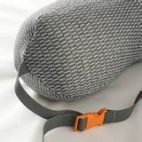 raggarv|RAGGARV grey 11,5x28 cm neck and lumbar pillow